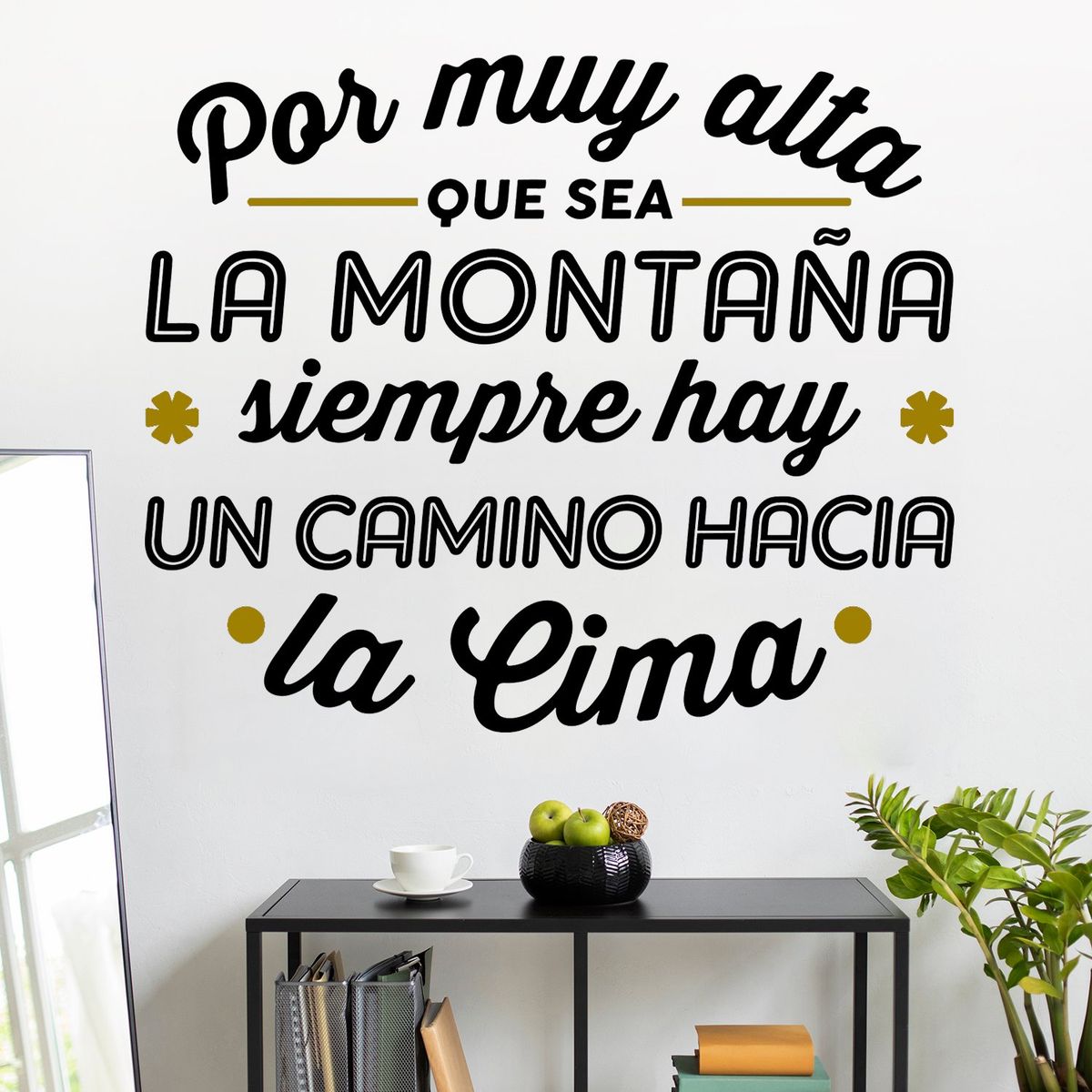 STICKART - Vinilo Decorativo La Montaña