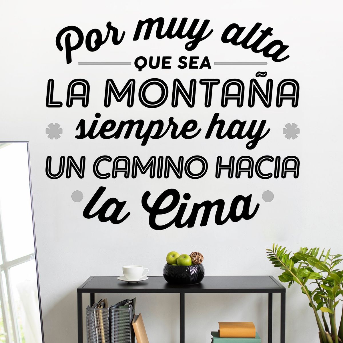 STICKART - Vinilo Decorativo La Montaña