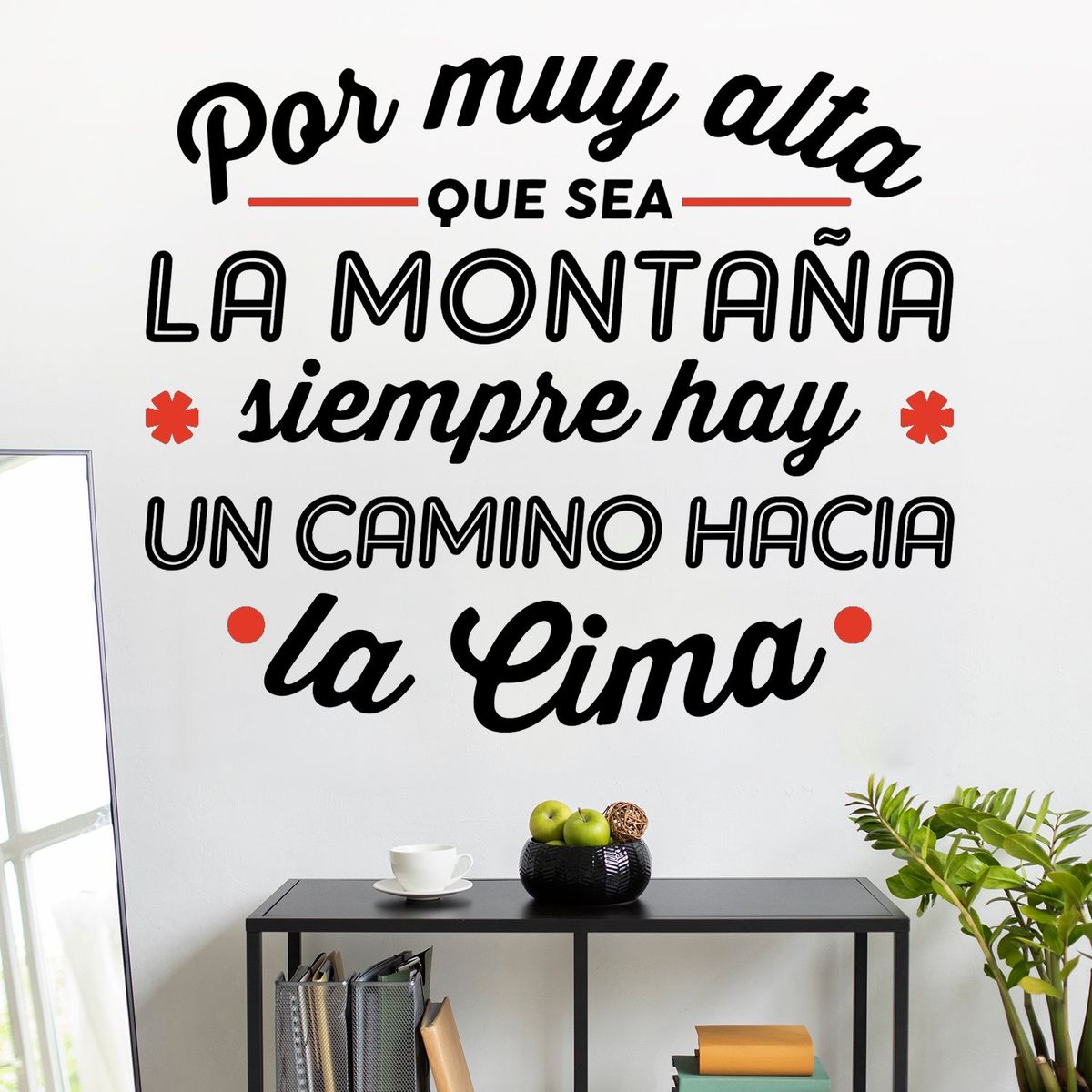 STICKART - Vinilo Decorativo La Montaña