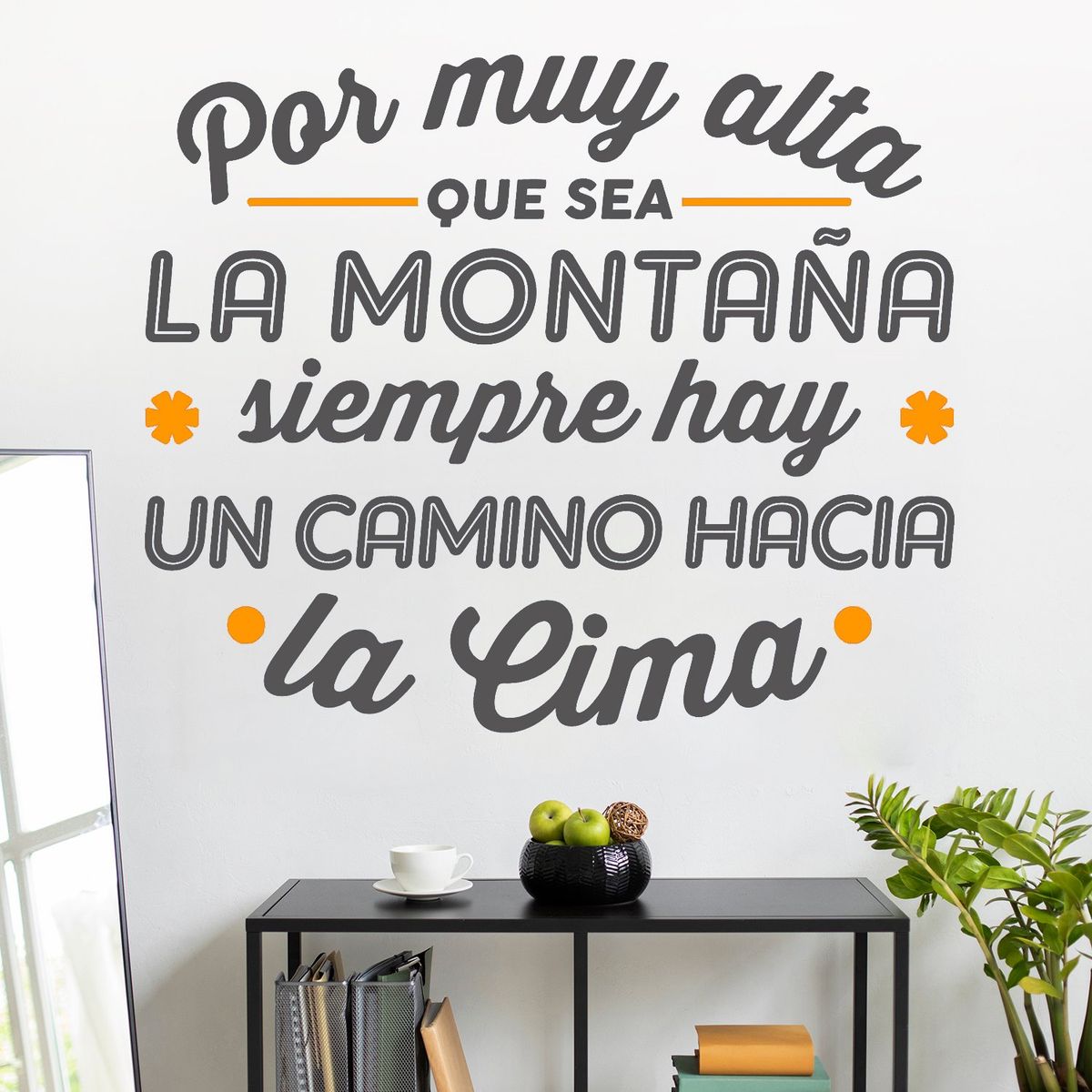 STICKART - Vinilo Decorativo La Montaña