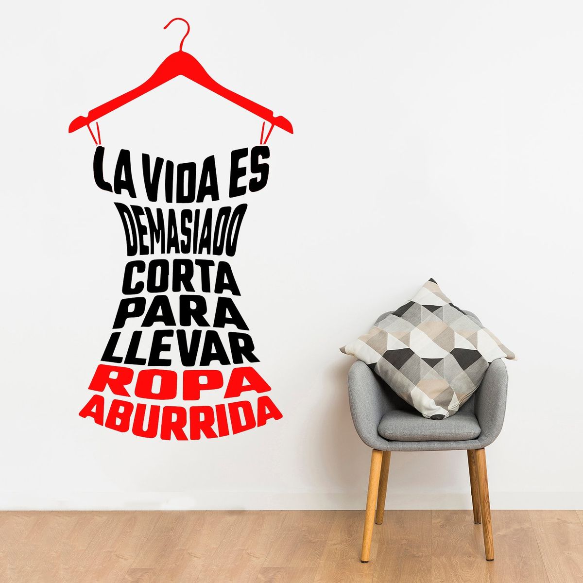 STICKART - Vinilo Decorativo La Vida Es