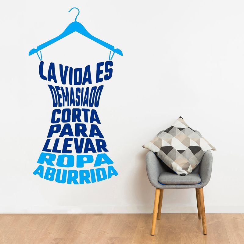 STICKART - Vinilo Decorativo La Vida Es