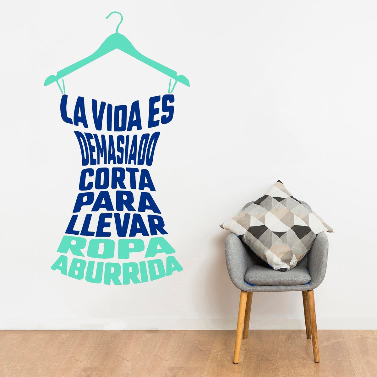 STICKART - Vinilo Decorativo La Vida Es