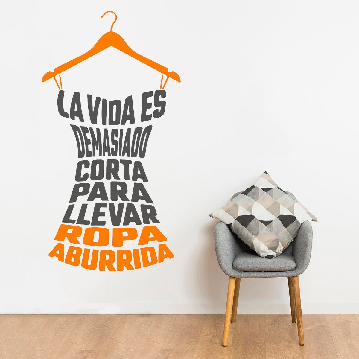 STICKART - Vinilo Decorativo La Vida Es