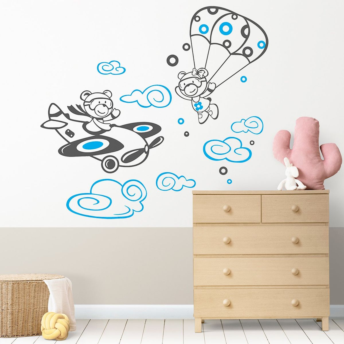 STICKART - Vinilo Osos Aviadores