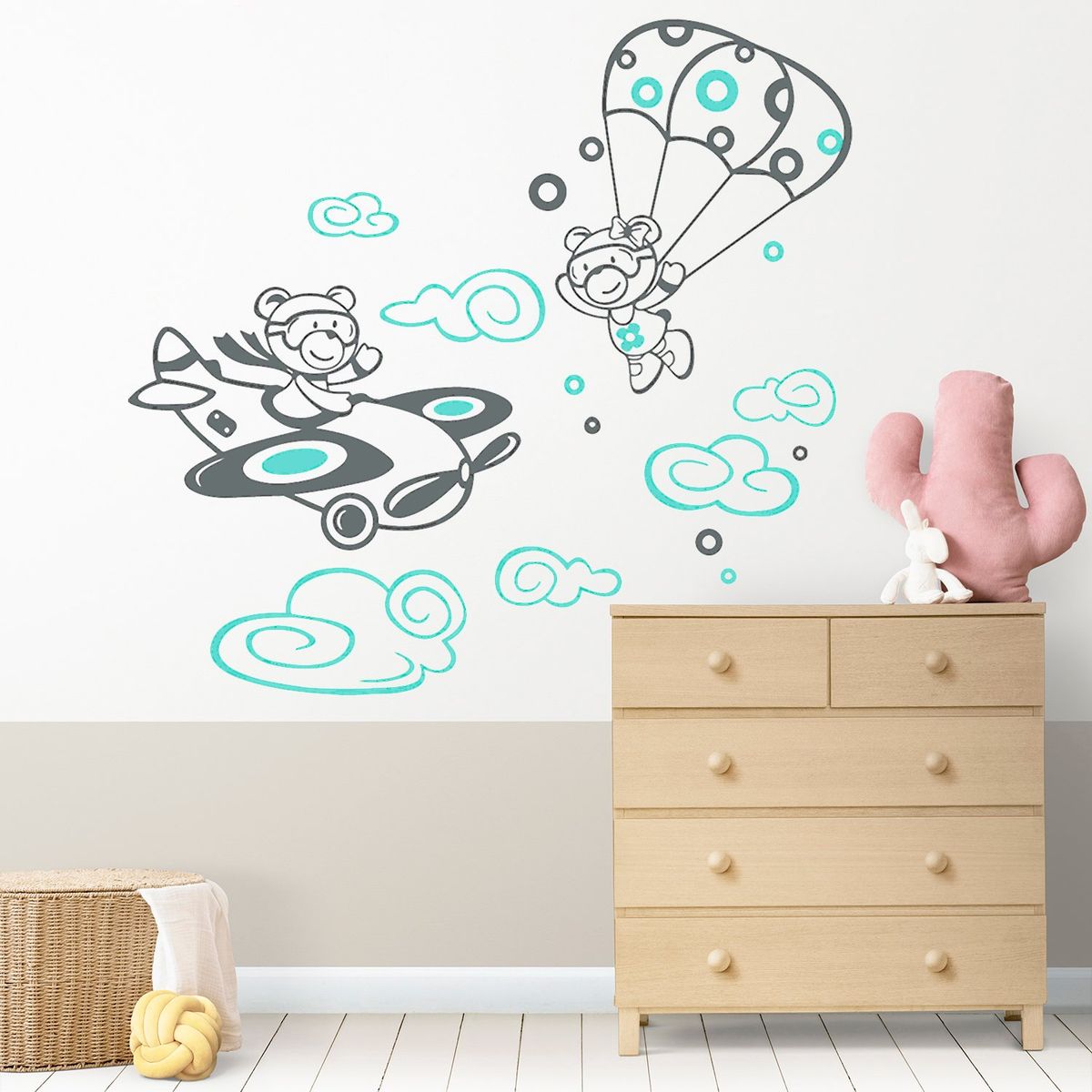 STICKART - Vinilo Osos Aviadores