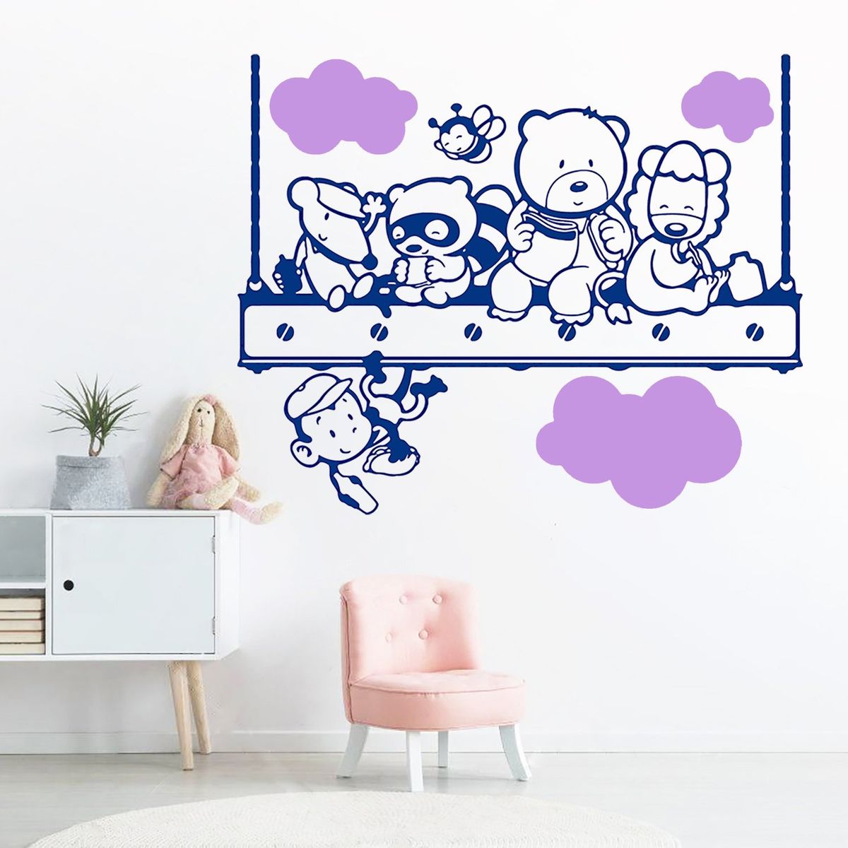 STICKART - Vinilo Animales En Descanso