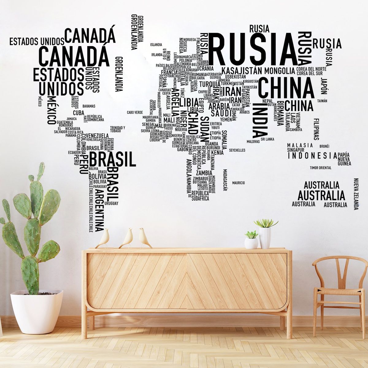 STICKART - Vinilo Países Del Mundo