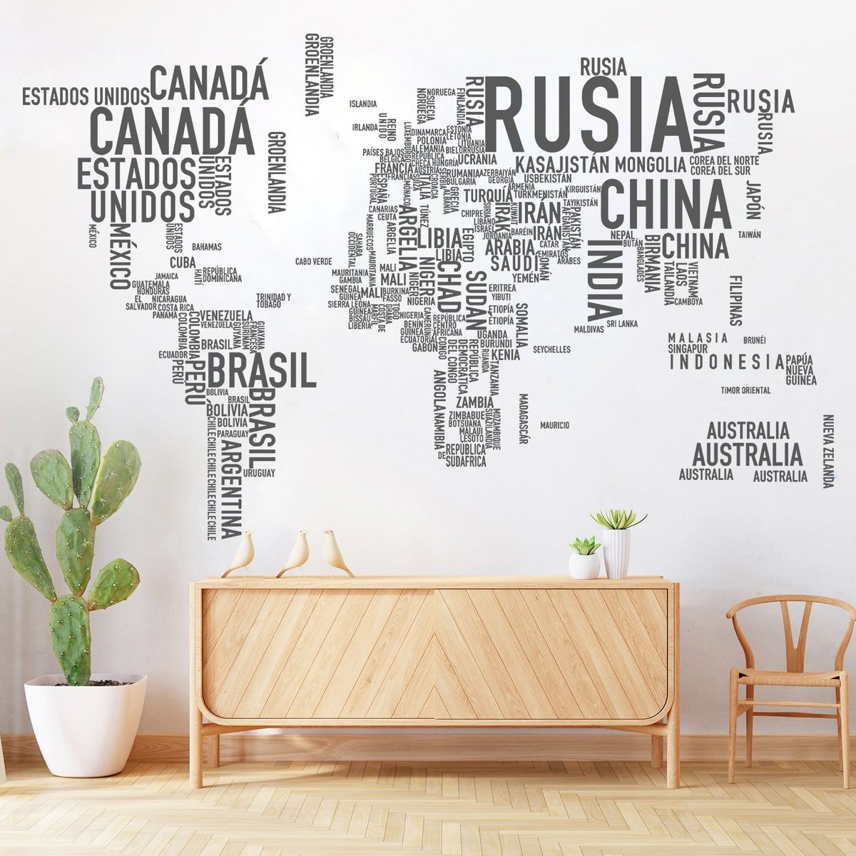 STICKART - Vinilo Países Del Mundo