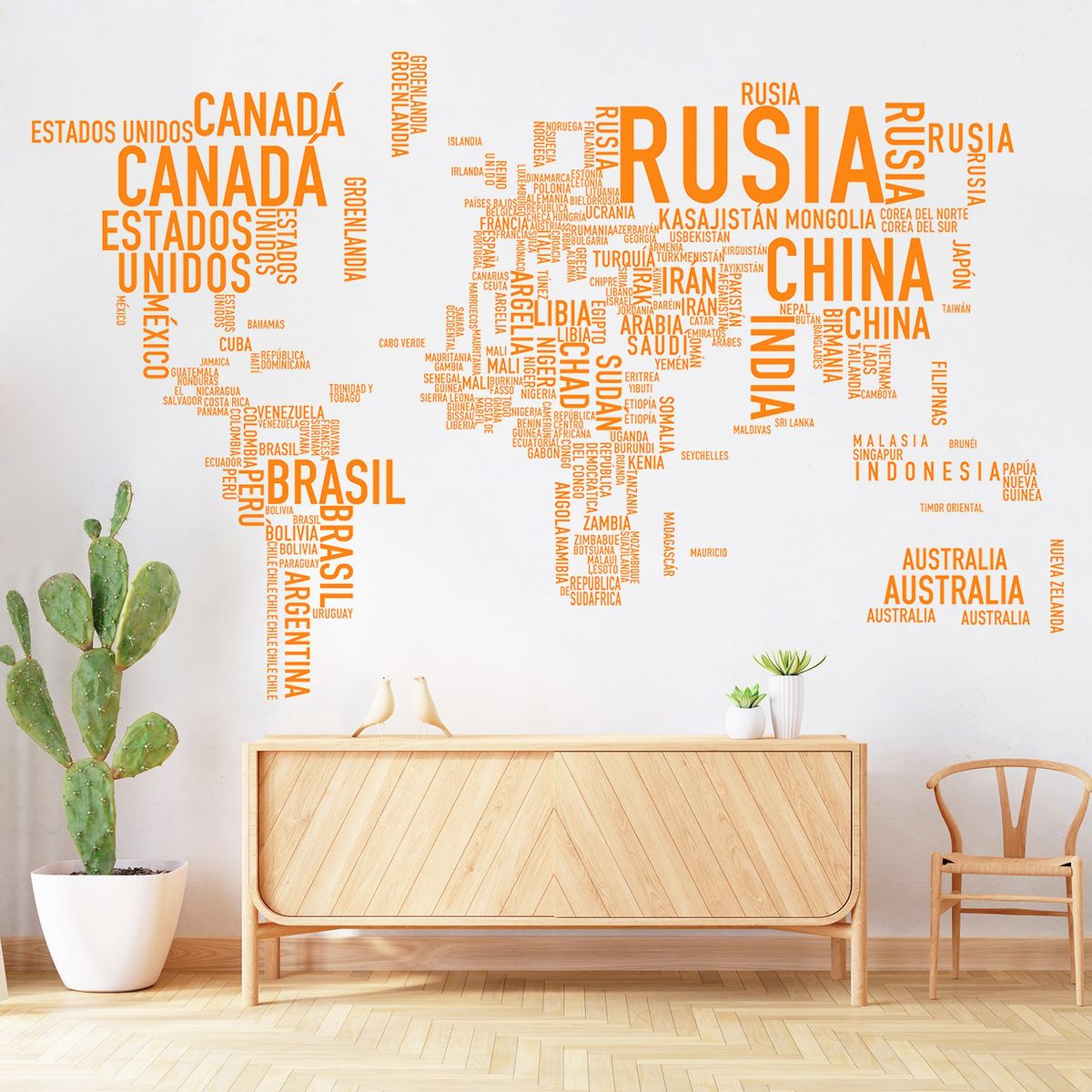 STICKART - Vinilo Países Del Mundo