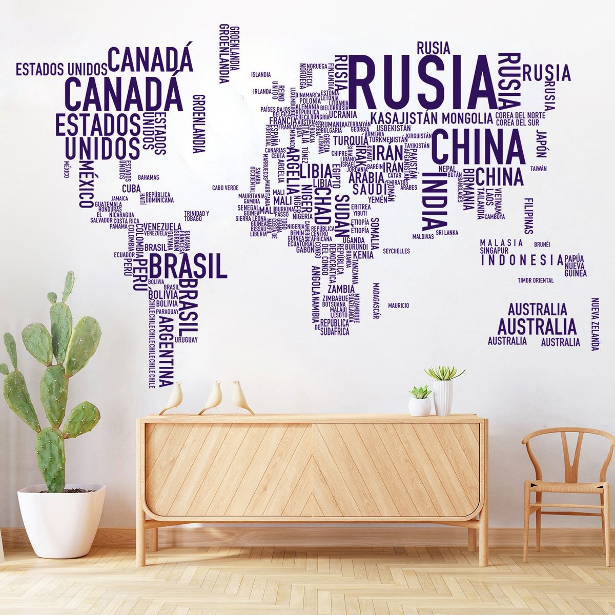 STICKART - Vinilo Países Del Mundo