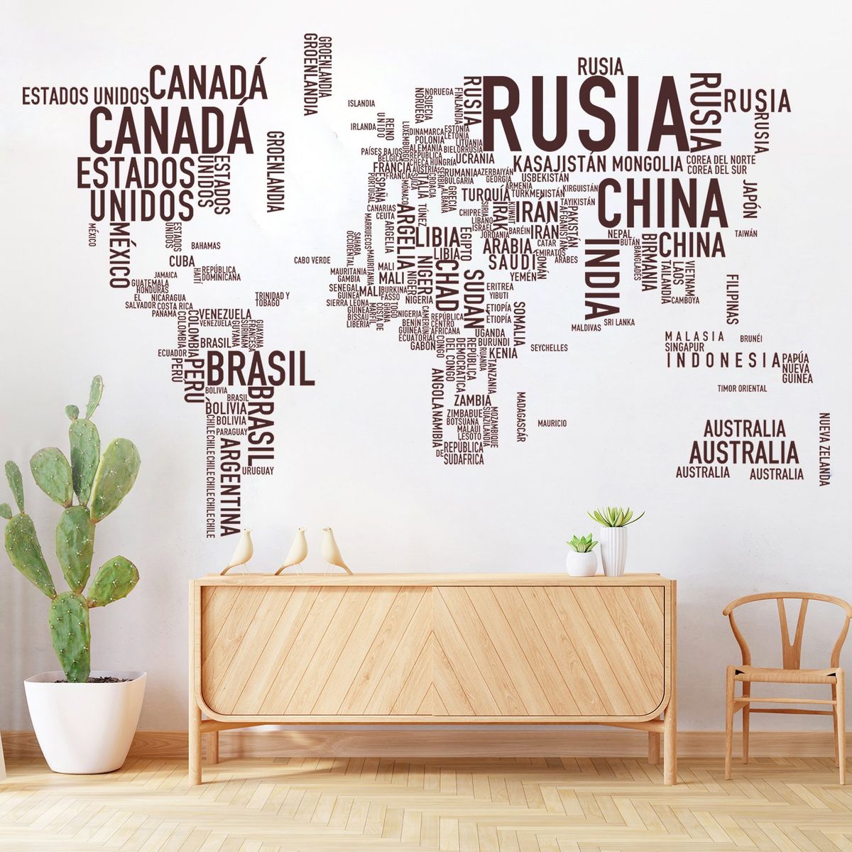 STICKART - Vinilo Países Del Mundo