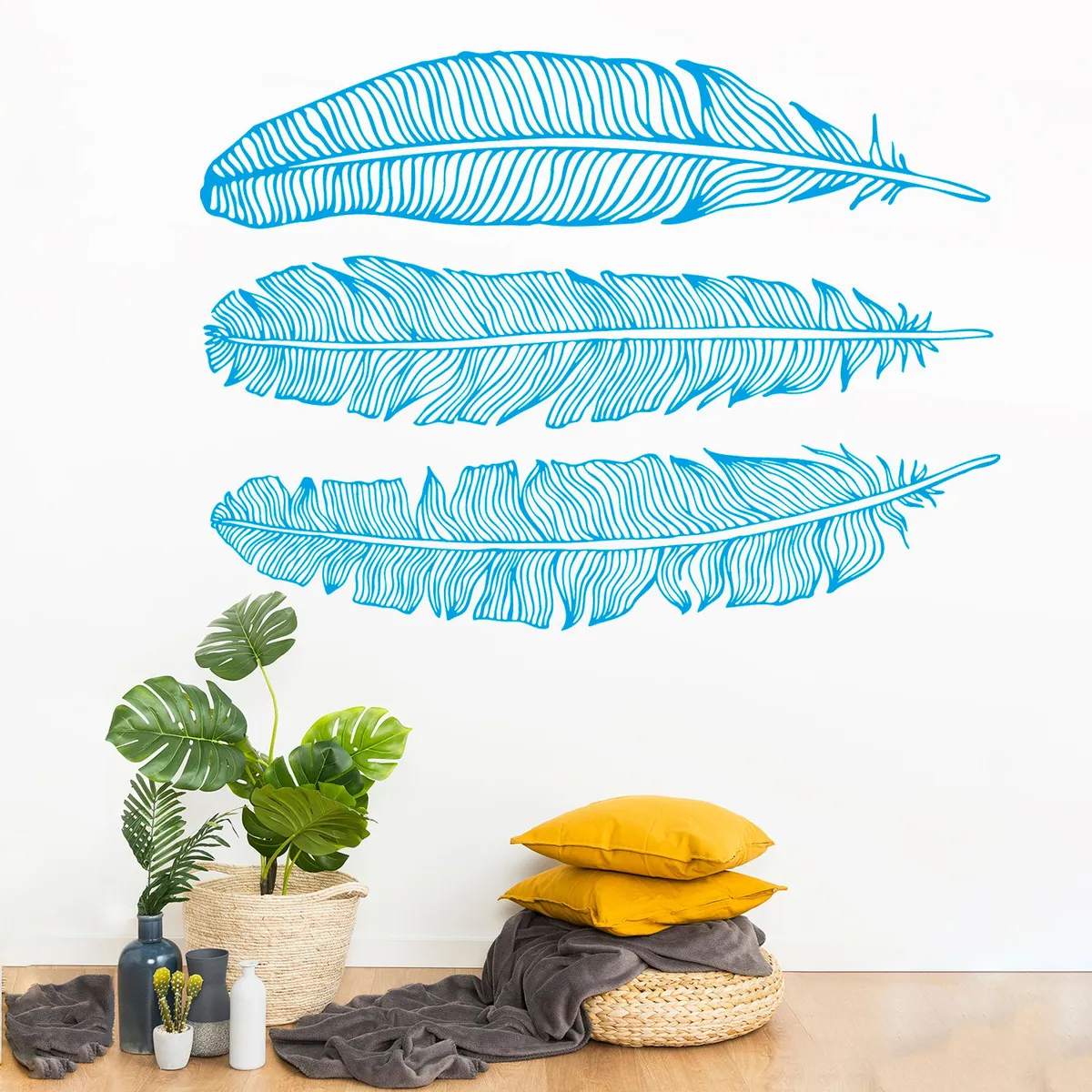 STICKART - Vinilo Decorativo Plumas