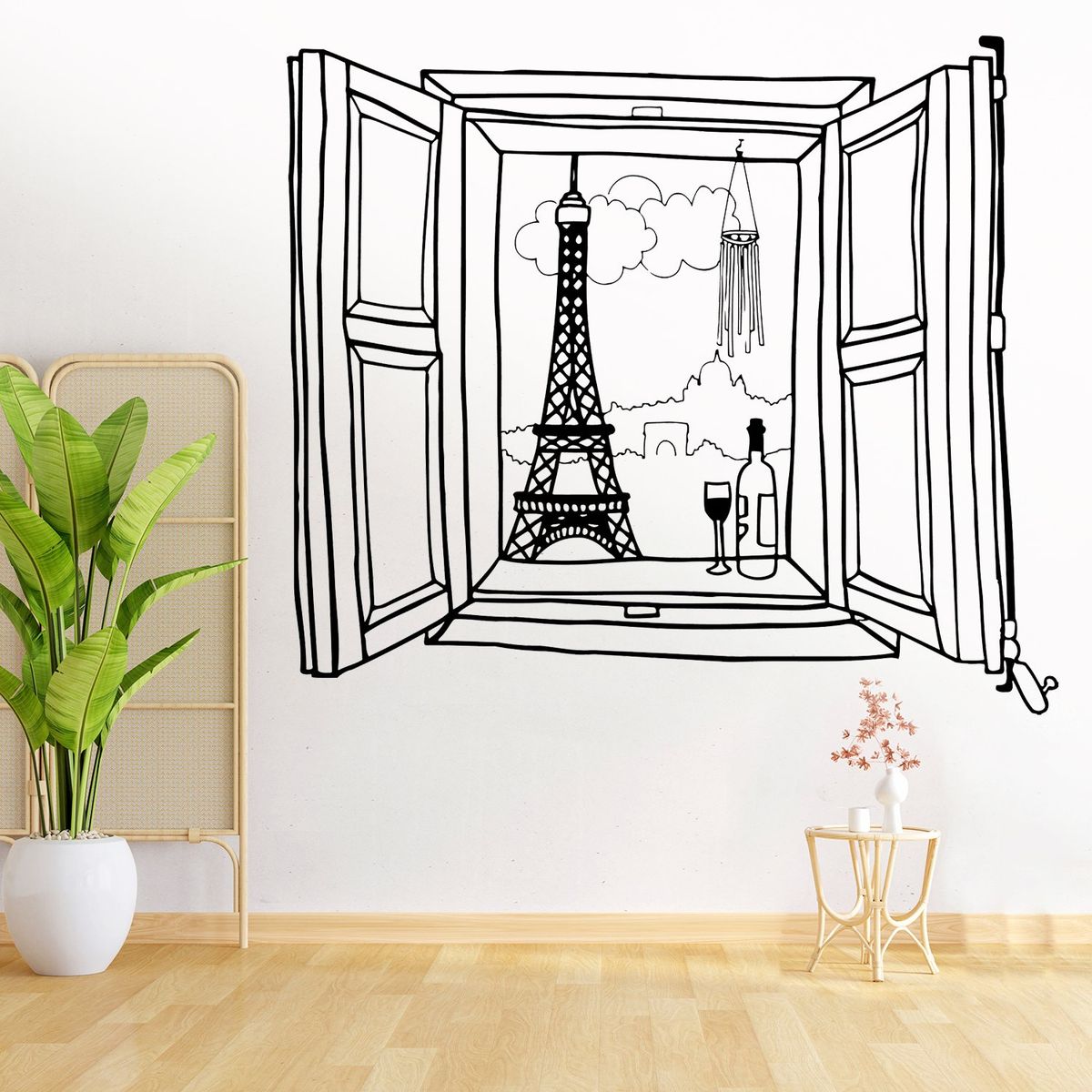 STICKART - Vinilo Ventana París