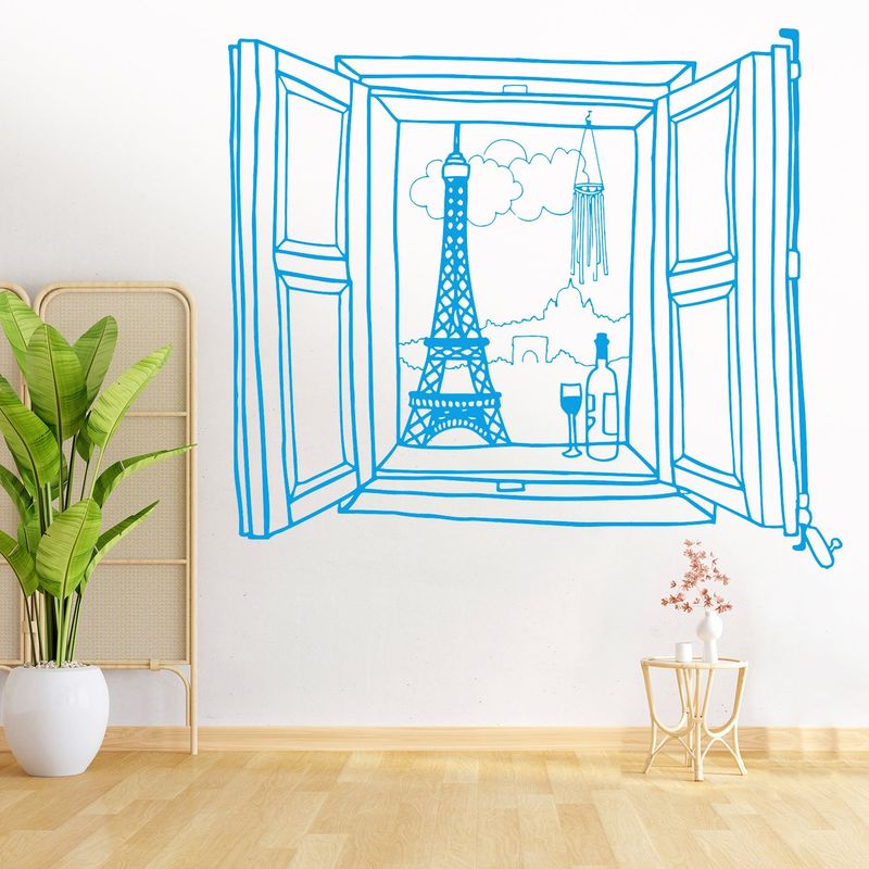 STICKART - Vinilo Ventana París