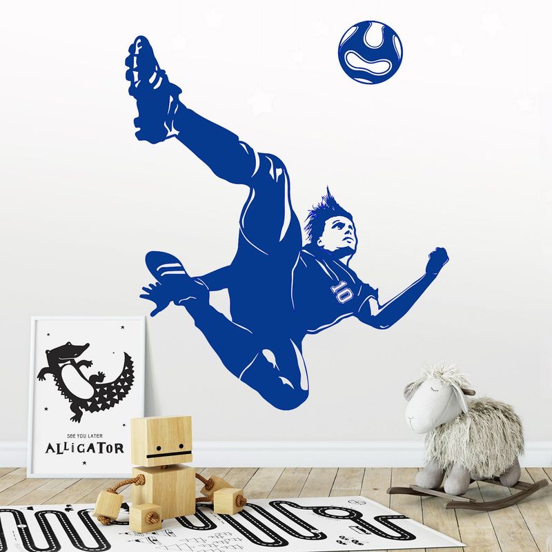 STICKART - Vinilo Jugador De Fútbol