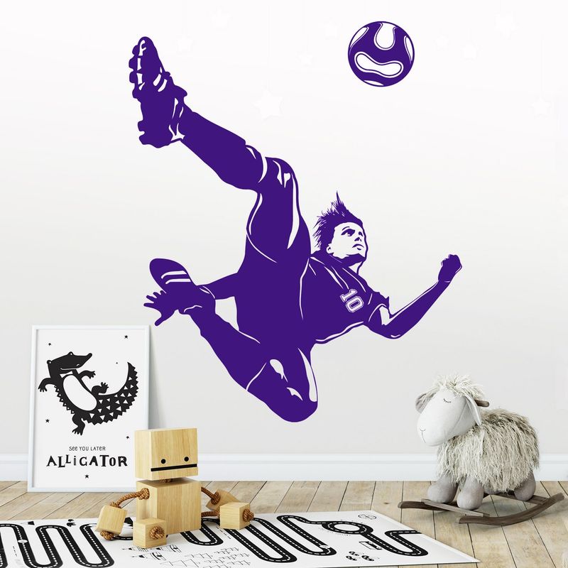 STICKART - Vinilo Jugador De Fútbol
