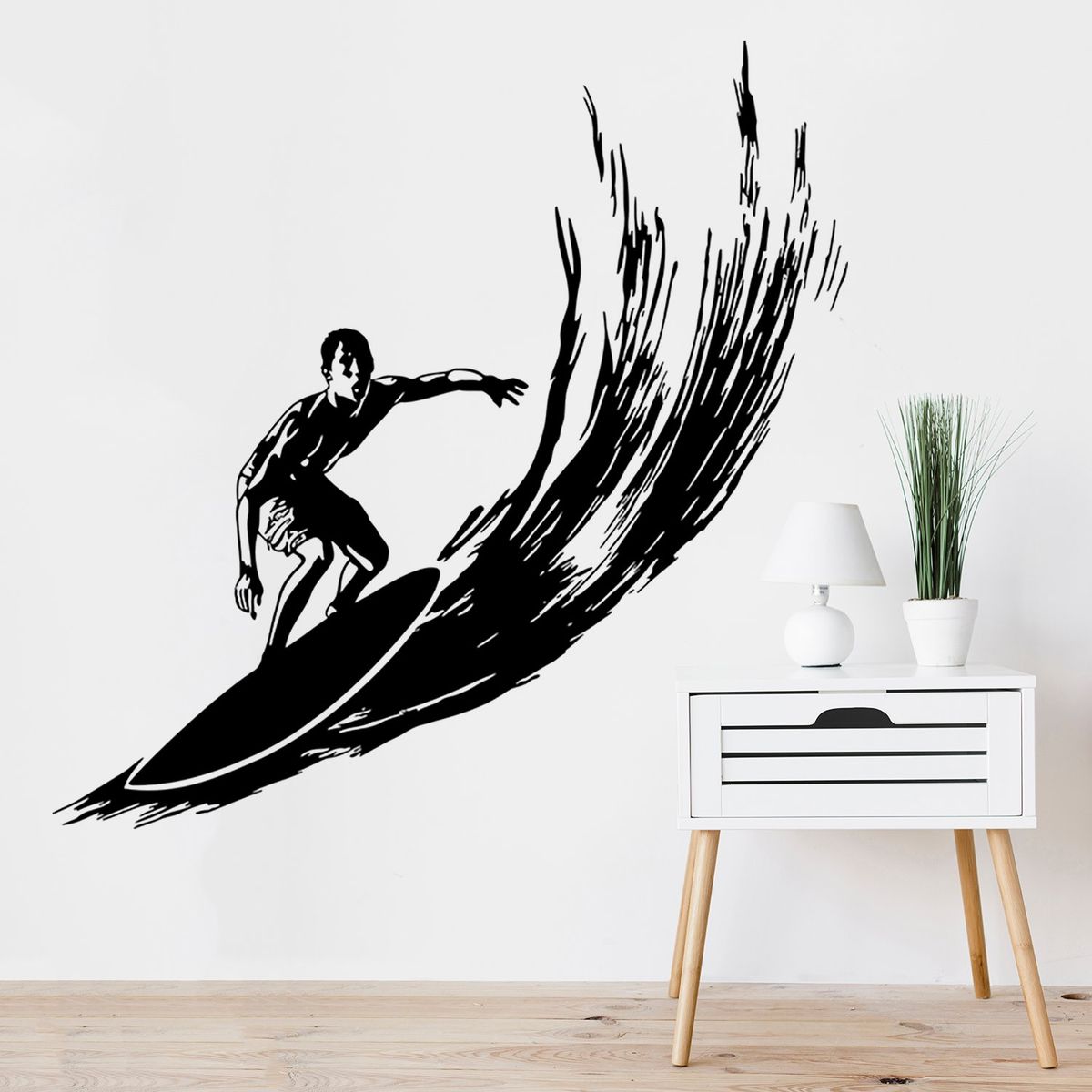 STICKART - Vinilo Decorativo Surfer