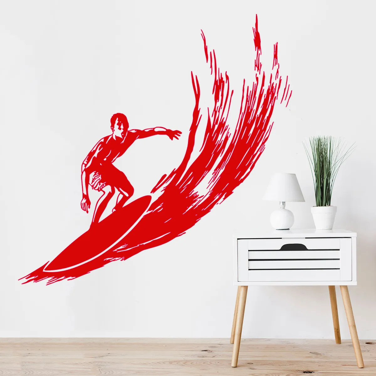 STICKART - Vinilo Decorativo Surfer