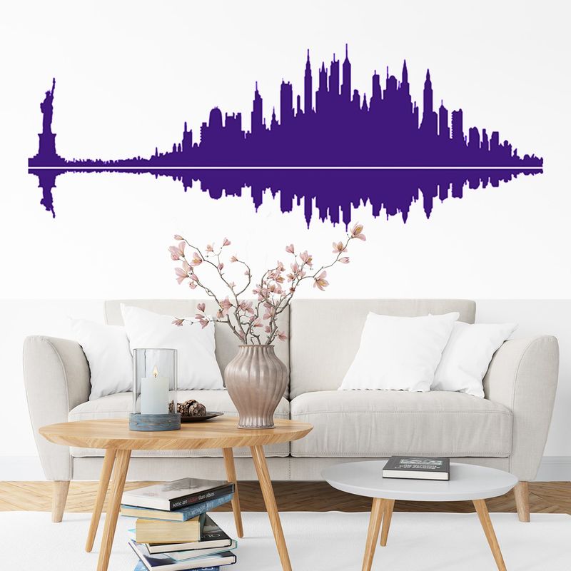 STICKART - Vinilo Skyline New York