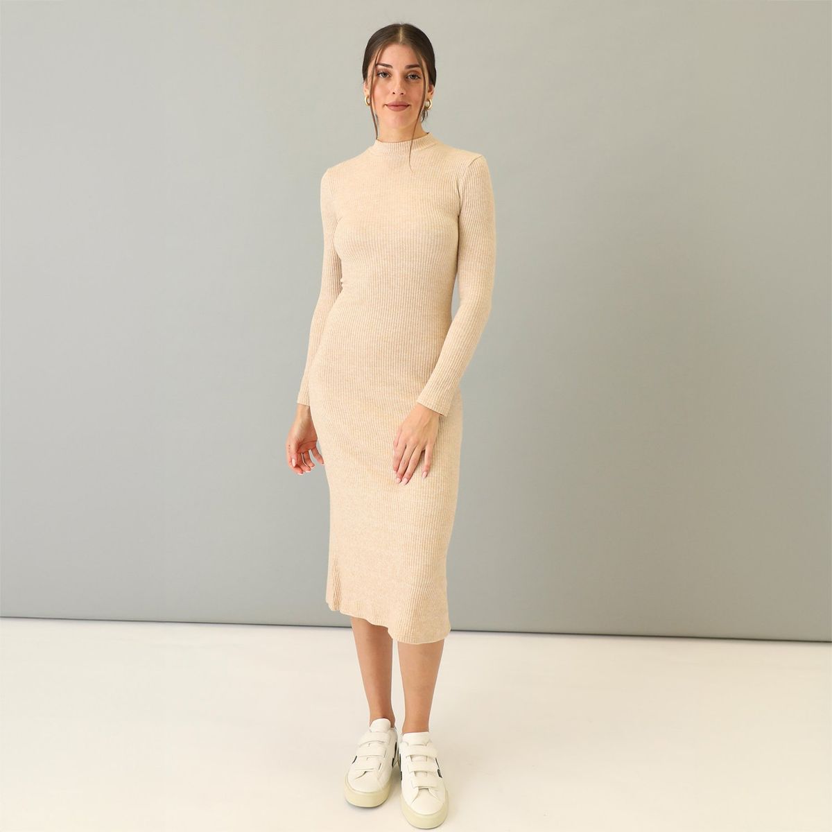 BASEMENT - Vestido Largo Mujer Basement