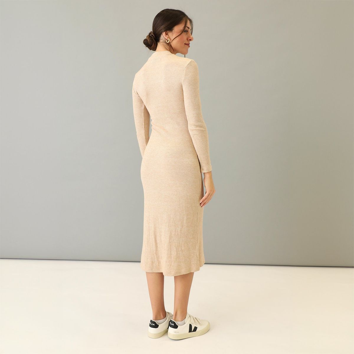 BASEMENT - Vestido Largo Mujer Basement