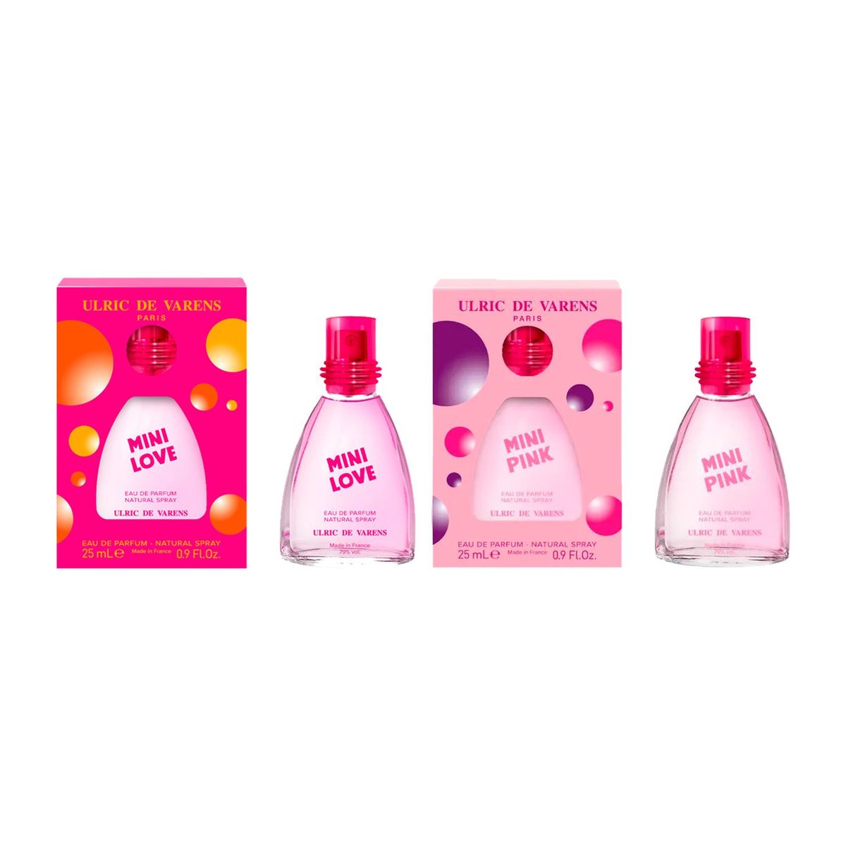 ULRIC DE VARENS - Pack Mini Love + Mini Pink Edp 25 Ml