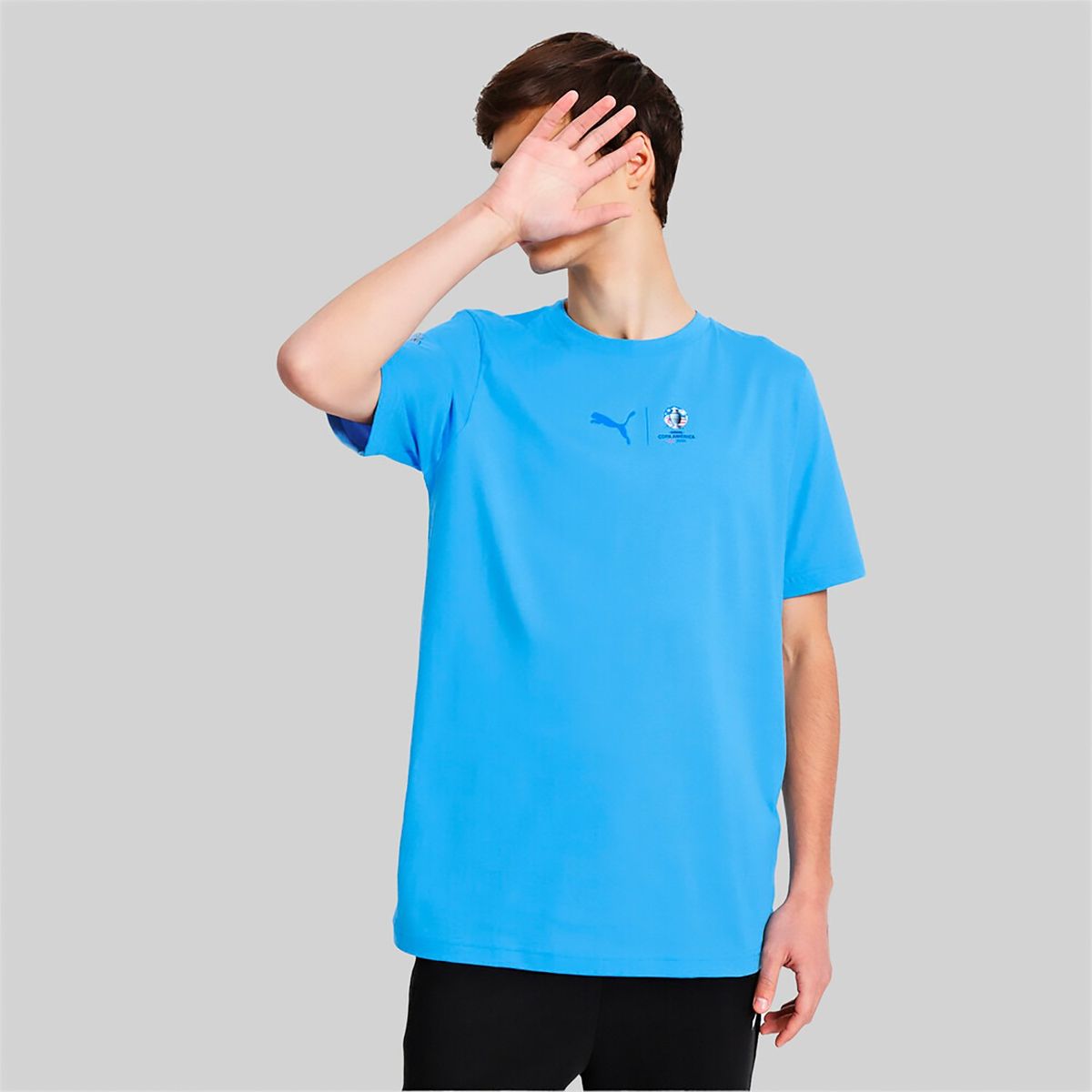 PUMA - Polo Deportivo Hombre Copa America Uruguay Puma