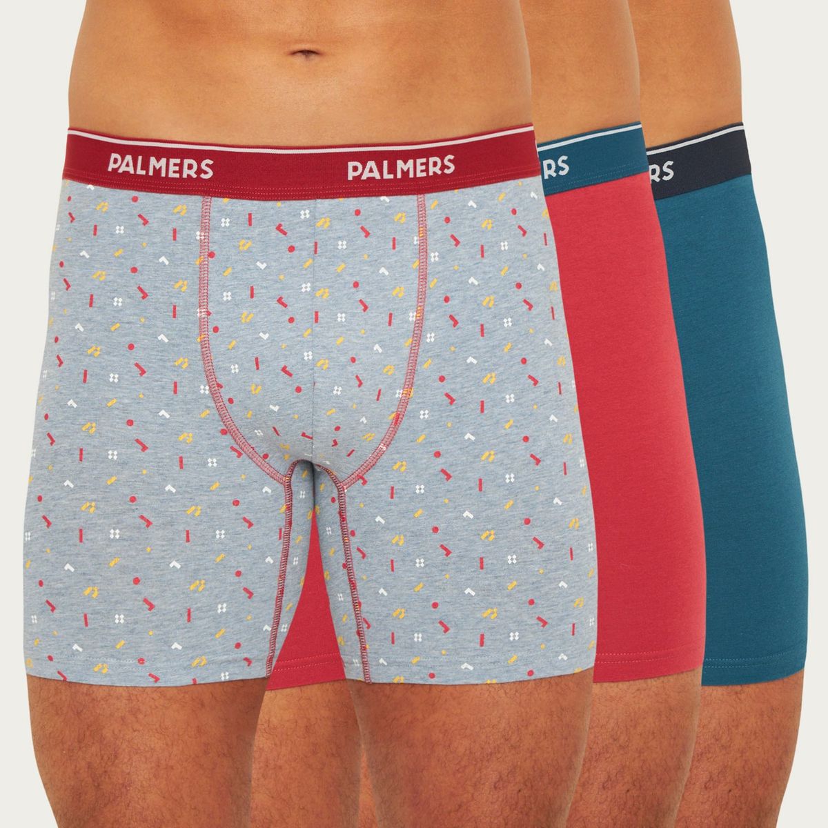 PALMERS - Pack 3 Boxer Largo Algodón