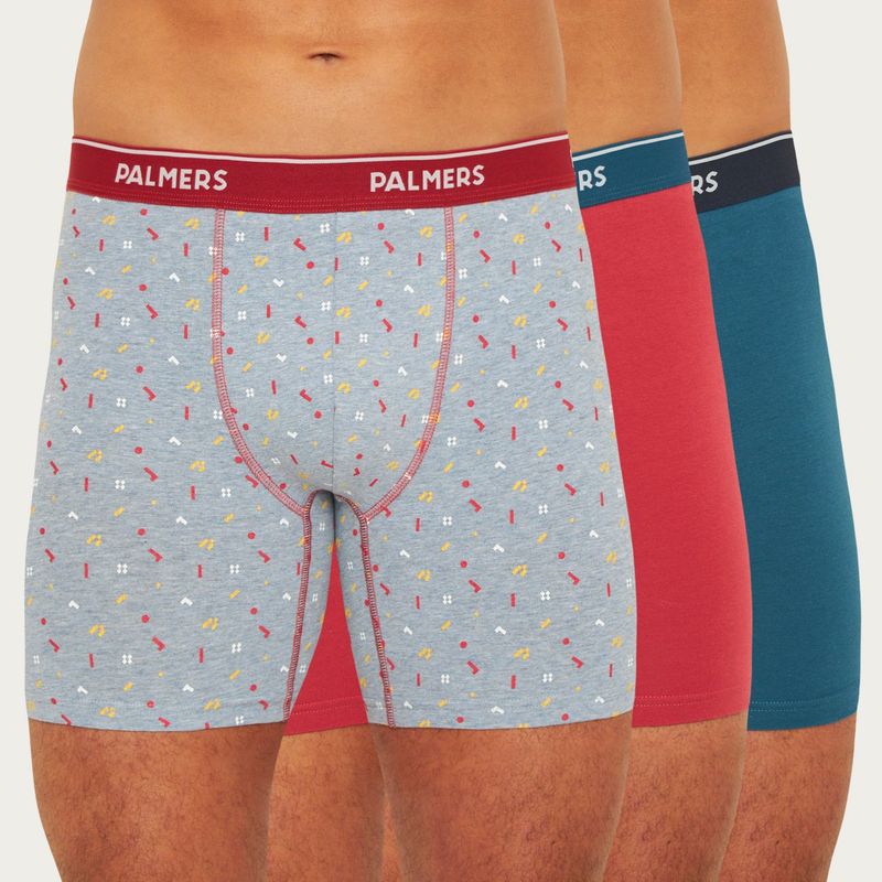 PALMERS - Pack 3 Boxer Largo Algodón