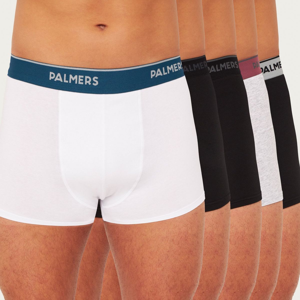 PALMERS - Pack 5 Boxer Medio Algodón Hombre Palmers