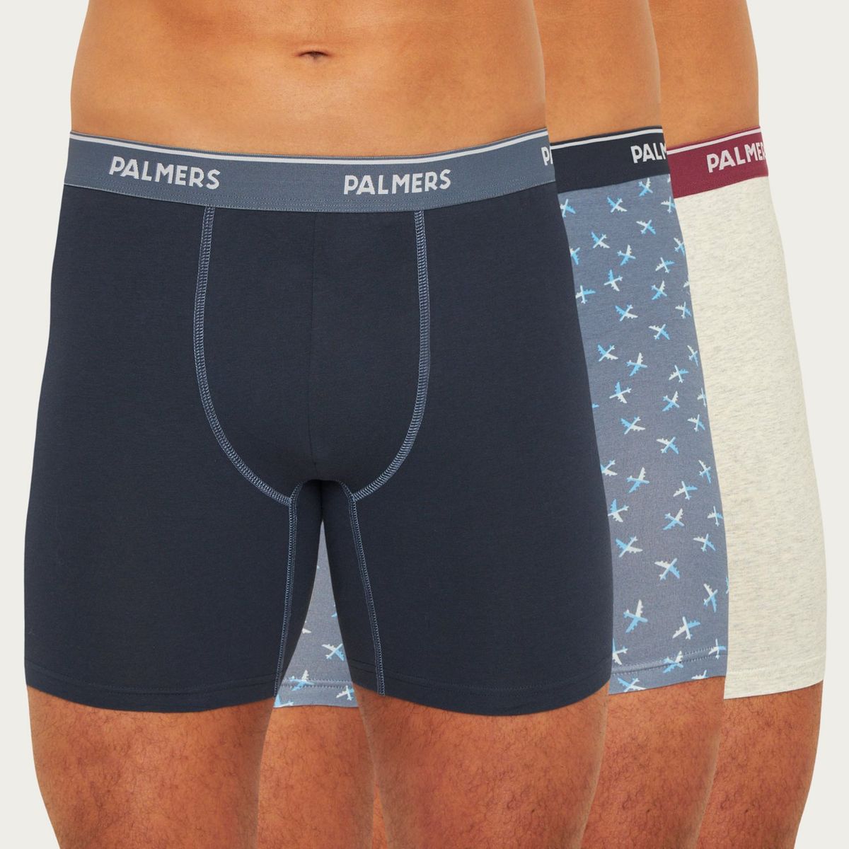 PALMERS - Pack 3 Boxer Largo Algodón