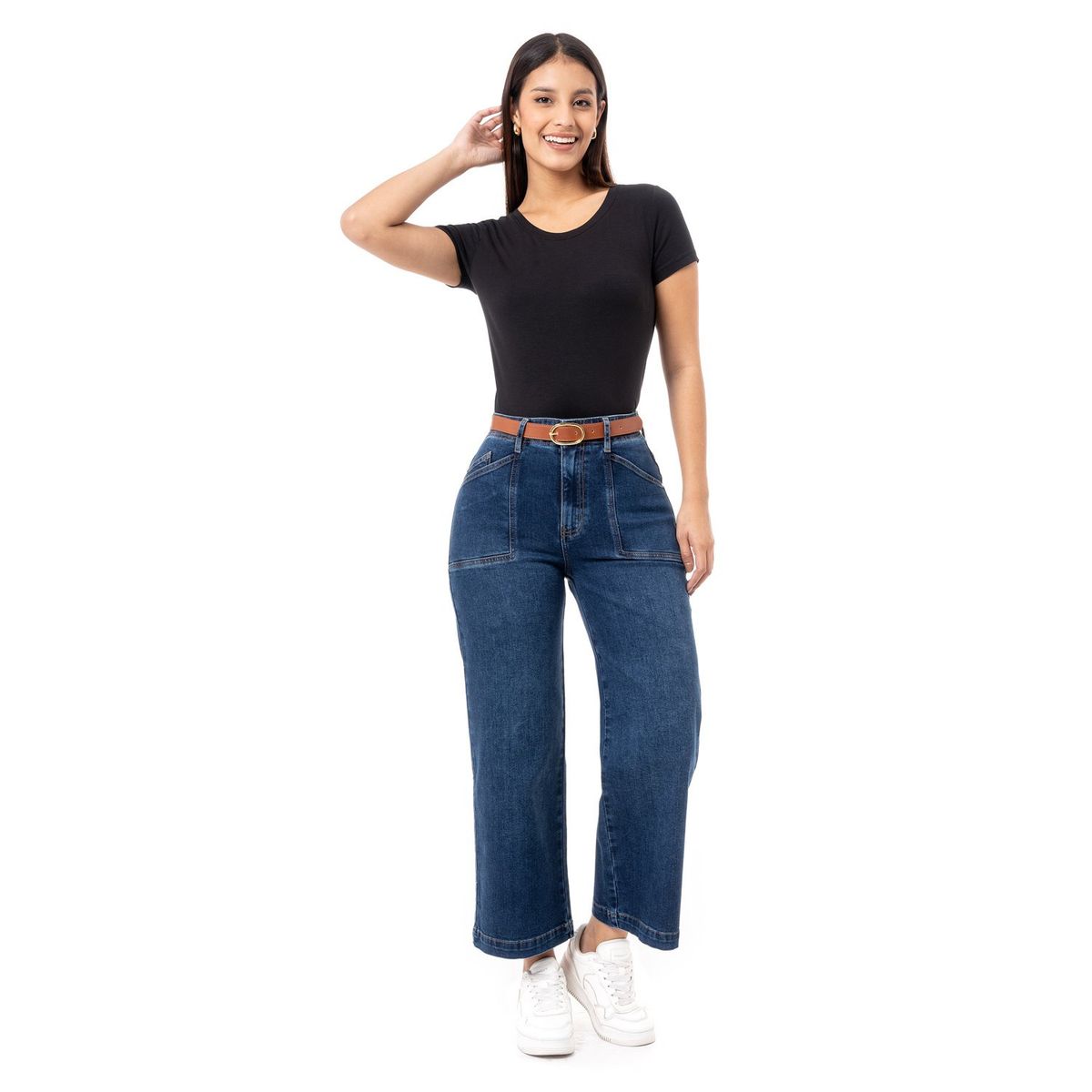 PIONIER - Jean Cropped Mujer Pionier