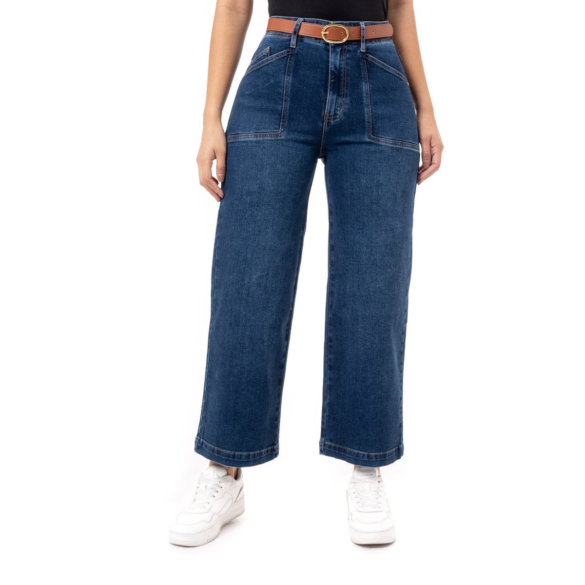 PIONIER - Jean Cropped Mujer Pionier