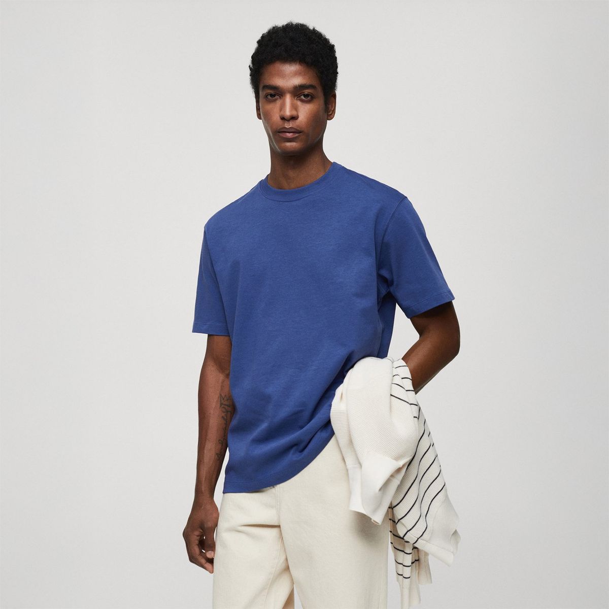 MANGO - Polo 100% Algodón Hombre Mango