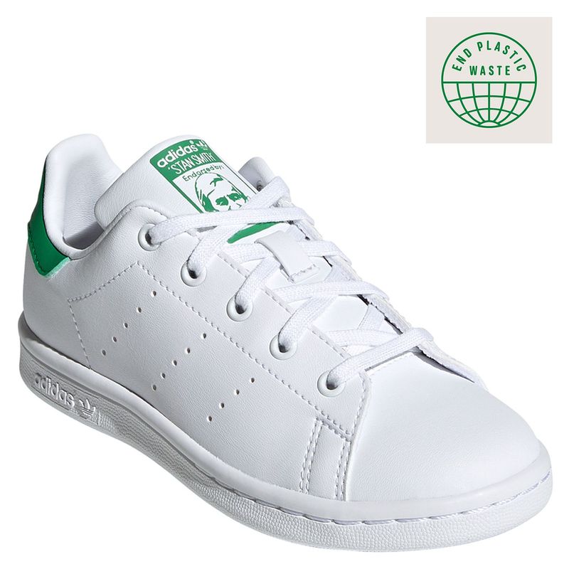 ADIDAS ORIGINALS - Zapatillas Urbanas Niños Unisex adidas Stan Smith Primegreen Blanco
