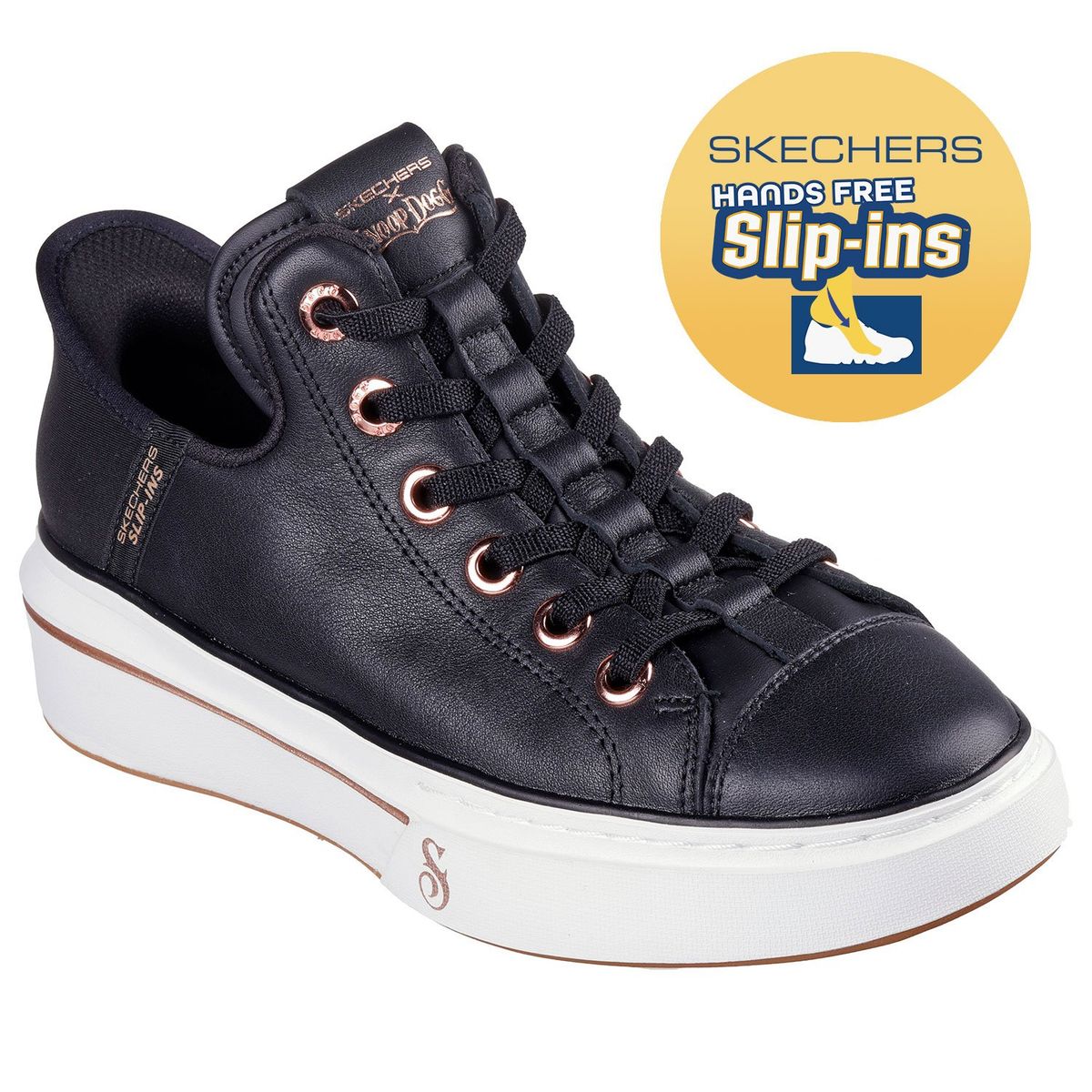 SKECHERS - Zapatillas Urbanas Mujer Skechers Snoop One Negro