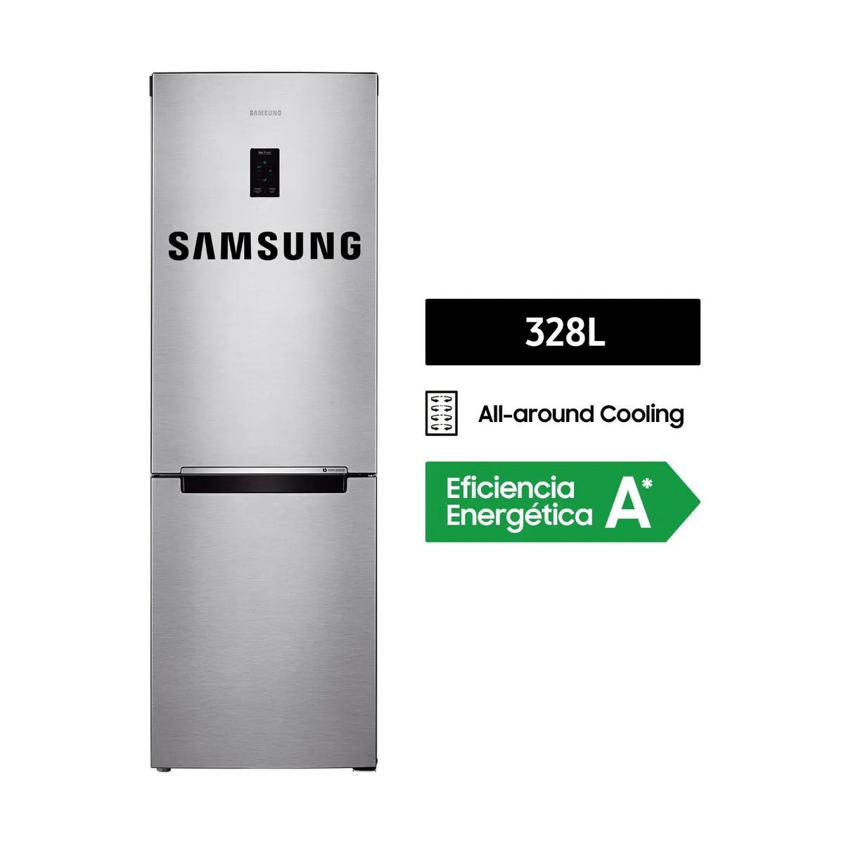 SAMSUNG - Refrigeradora Bottom Freezer 328l
