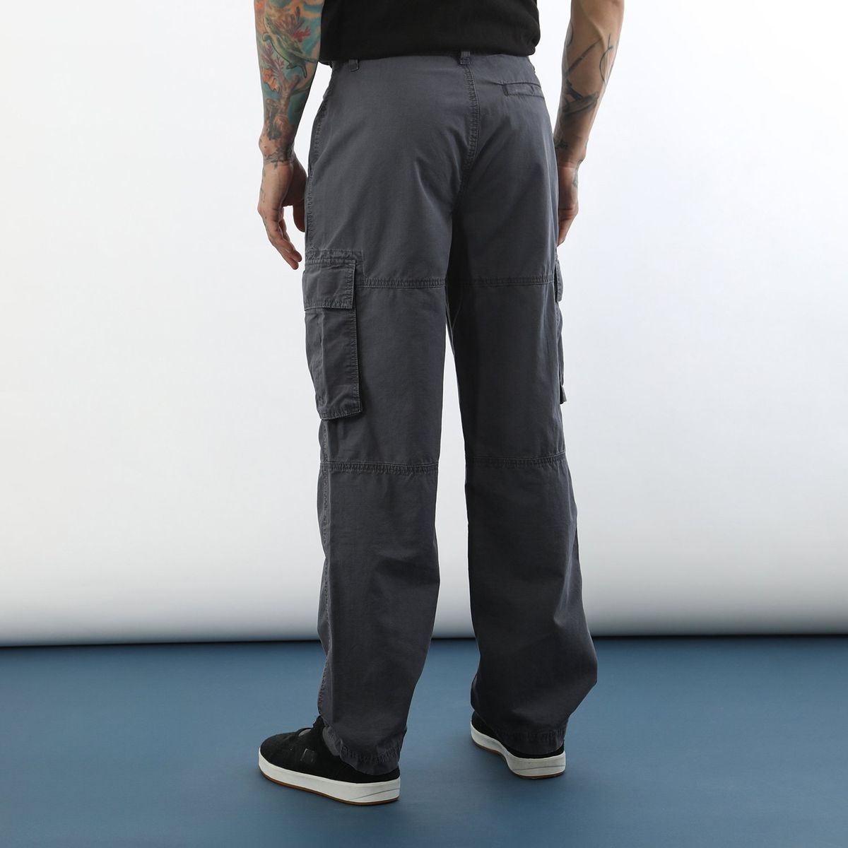 DENIMLAB - Pantalón Cargo Hombre Denimlab