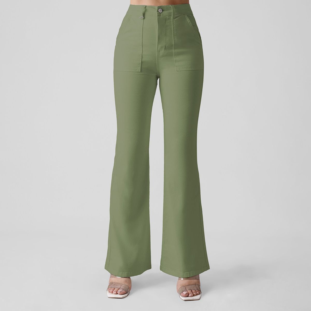 KANSAS - Jean Flare Algodón Mujer Kansas