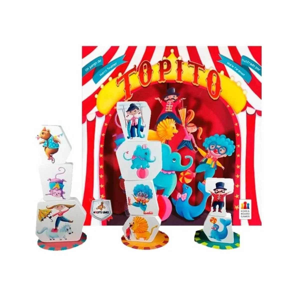 MAR LUDICO - Juego De Mesa Topito Mar Ludico