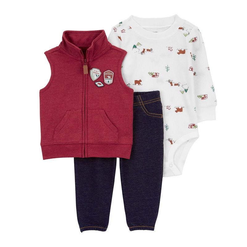 CARTER'S - Conjunto 3 Piezas Bebé Niño Carters