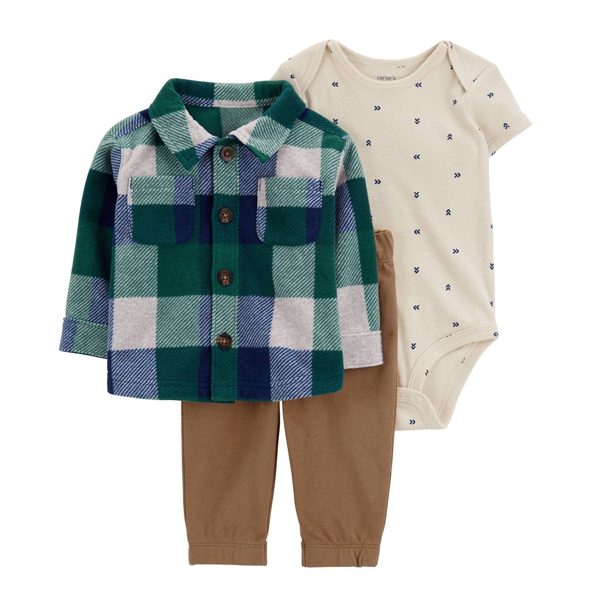 CARTER'S - Conjunto 3 Piezas Bebé Niño Carters