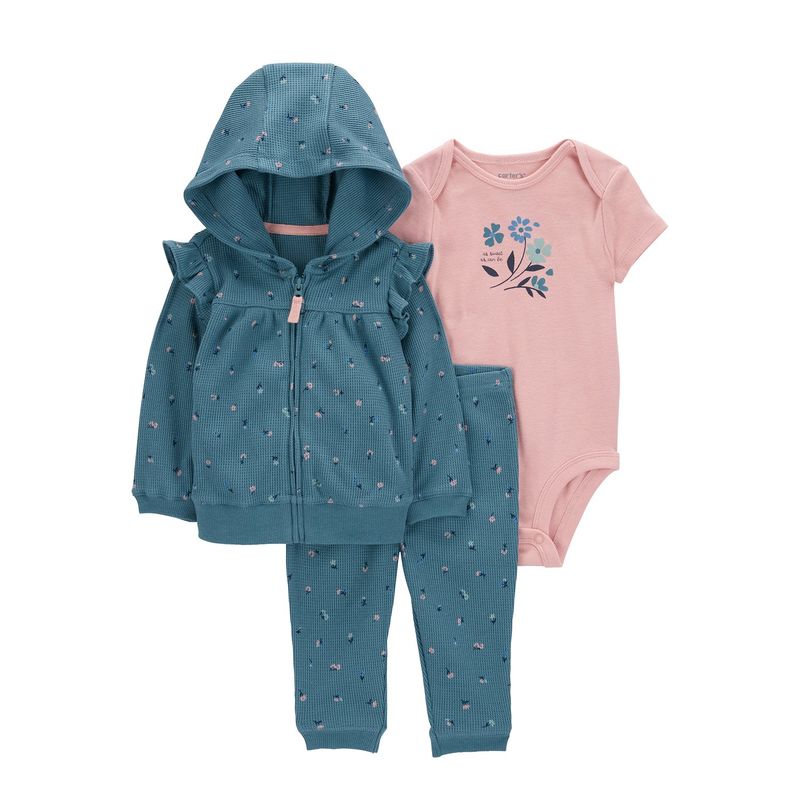 CARTER'S - Conjunto 4 Piezas Bebé Niña Carters