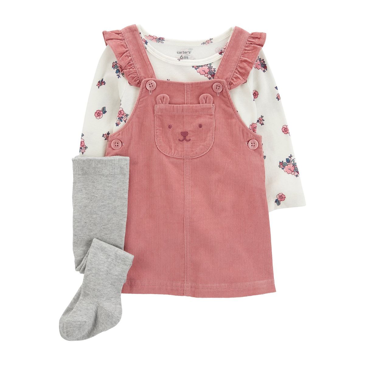 CARTER'S - Set 3 Piezas Bebé Niña Carters