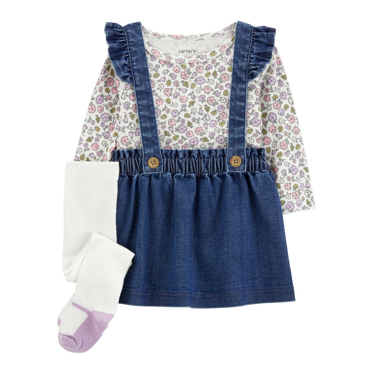 CARTER'S - Set 3 Piezas Bebé Niña Carters