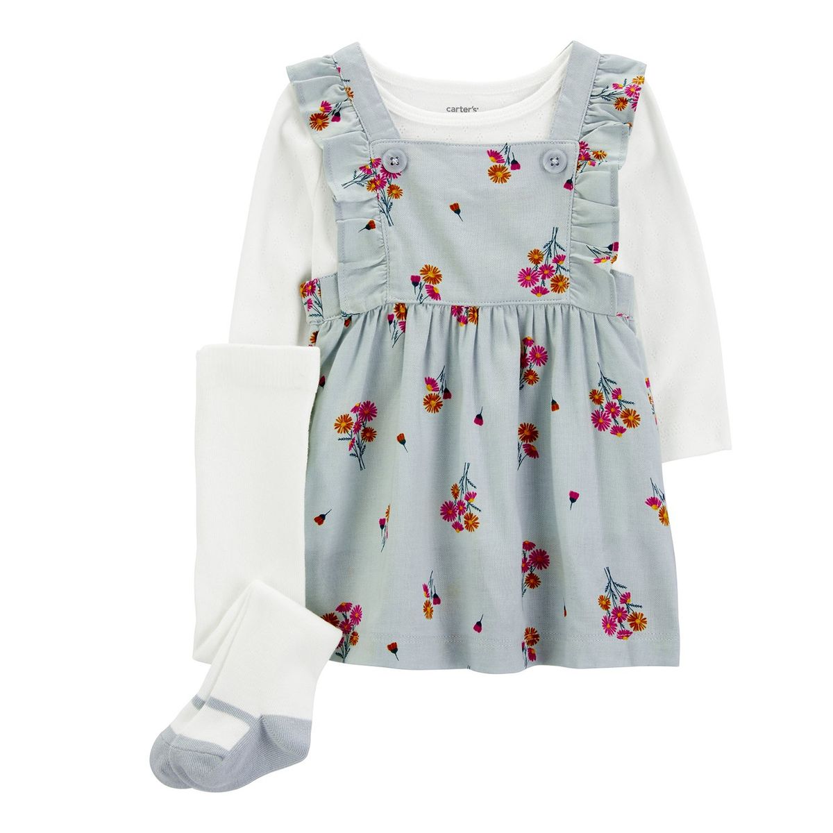 CARTER'S - Set 3 Piezas Bebé Niña Carters