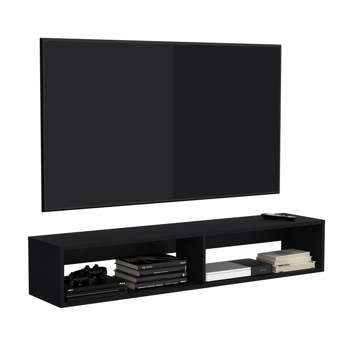 TUHOME - Mesa De Tv 70" R150 Negro
