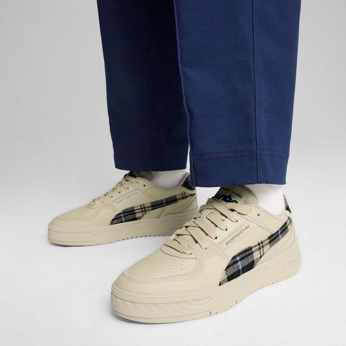 PUMA - Zapatillas Urbanas Hombre Puma Pl Ca Pro Tartan Beige