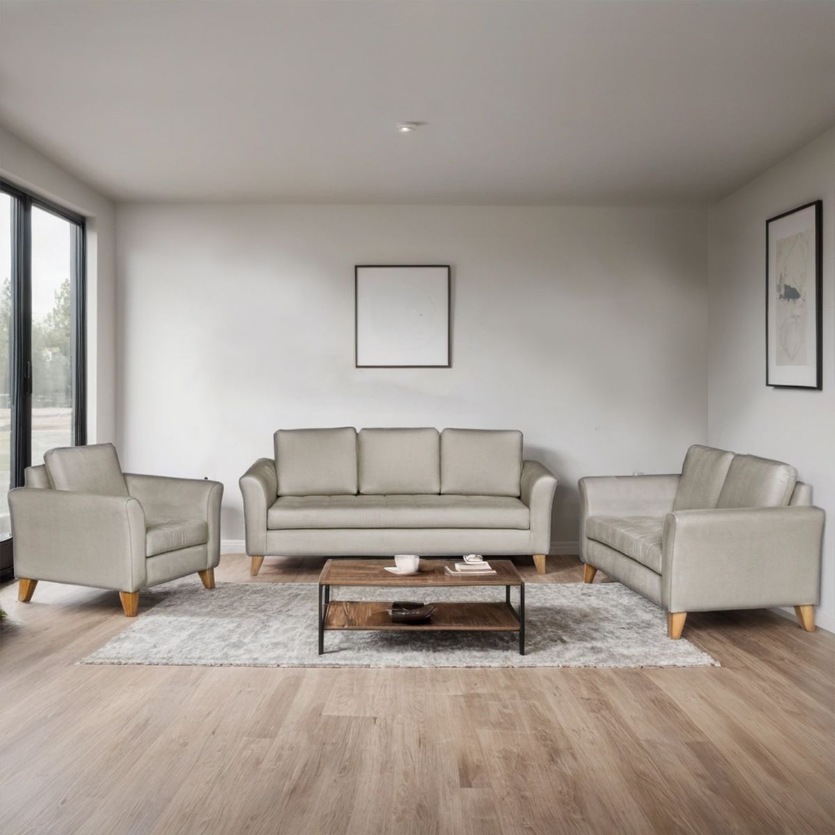 MICA - Juego de Sala California 3-2-1 Cuerpos